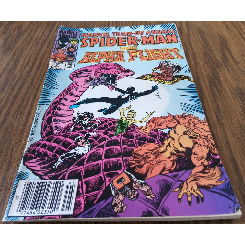 Marvel Team-Up Annual #7 September 1984 Marvel Comics